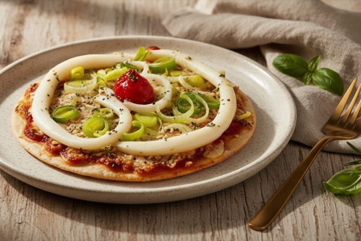Pizza alho-poró