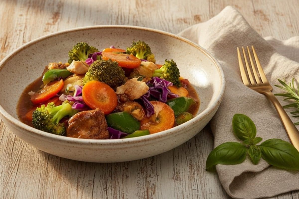 Yakisoba de frango